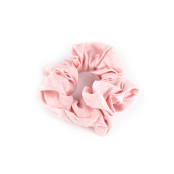Gumička do vlasov Scrunchie Ružová