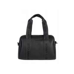 Prebaľovacia taška Mommy Club Signature Vegan Leather Black