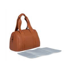 Prebaľovacia taška Mommy Club Signature Vegan Leather Brown