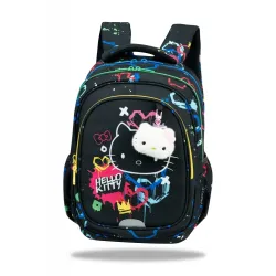 Školská taška Fast 40 cm Hello Kitty Neon Black