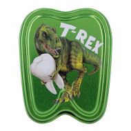 Krabička na zúbky T-Rex Zelená