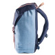 Školská taška Blue Jeans s hmotnosťou 1.015 kg deti na chrbátiku nepocítia. 