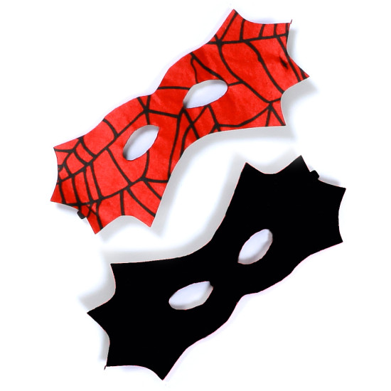 Kostým obojstranný Batman / Spiderman (vek 3-4 roky)