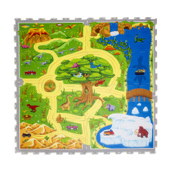 Hracia podložka Puzzle Safari 1.2 x 1.2 m