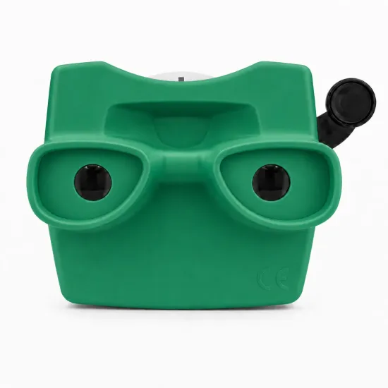 Retro 3D prehliadač obrázkov Green