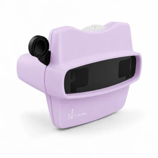 Retro 3D prehliadač obrázkov Purple