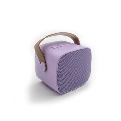 Bluetooth Karaoke set mikrofón a reproduktor Fialový