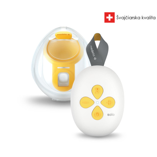 Anatomicky tvarované zberné nádobky Medela Solo™ Hands-free maximalizujú odsávanie mlieka a pohodlie tým, že znižujú tlak na prsné tkanivo, sú ultra ľahké, priehľadné, a jednoducho sa čistia.