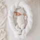 Hniezdo pre bábätko s ochranným vrkočom a hracou podložkou Boucle – MeowBaby MBOMW1293