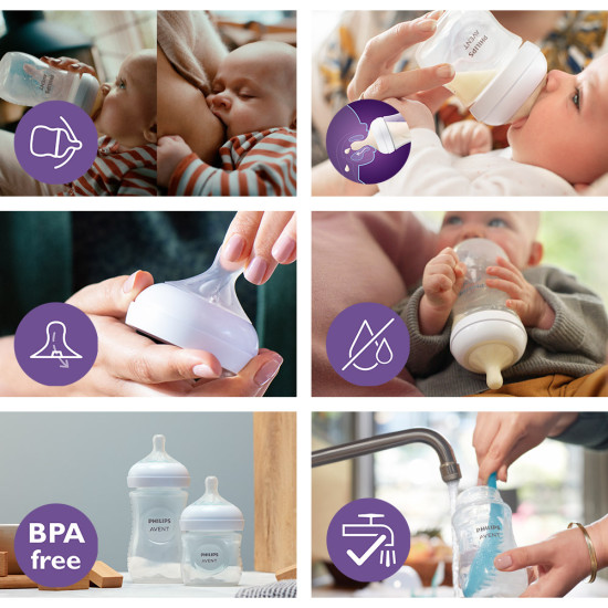 Fľaša Natural Response 260 ml 1m+ 3 ks | Philips AVENT