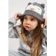 Reima Čiapka s brmbolcom Ilmein Melange grey Reima Čiapka s brmbolcom Ilmein Melange grey