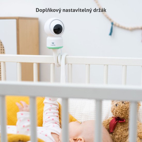 Detská pestúnka TrueLife NannyCam R3 Smart – HD video kamera s nočným videním a smart funkciami na sledovanie dieťaťa