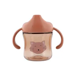 Hrnček s náustkom a úchytmi Mačka