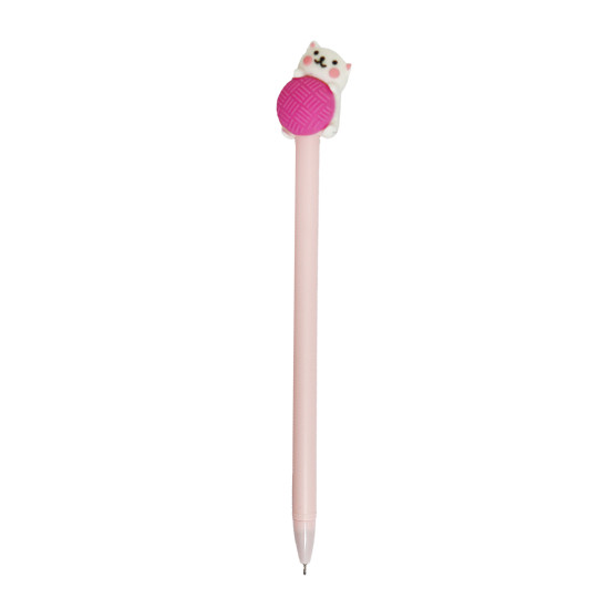 Guľôčkové pero Mačička Ružové Yuko B.