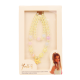 Roztomilý náramok a náhrdelník pre malú princeznú od Yuko B.