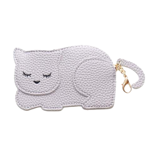 Malá peňaženka Mačka fialová