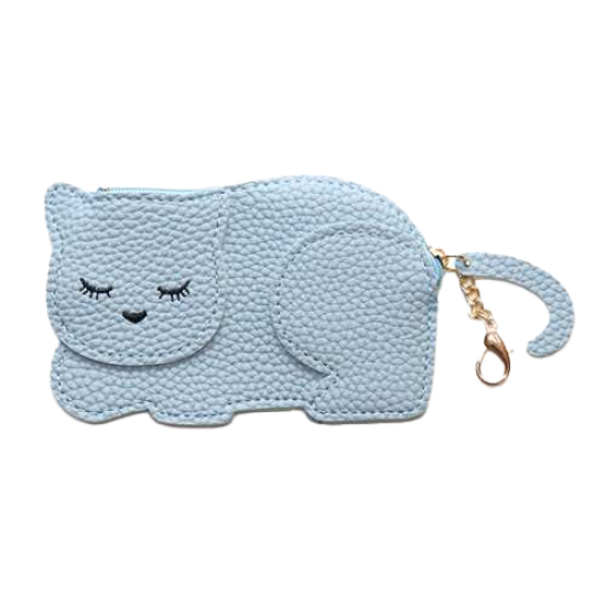 Malá peňaženka Mačka Modrá Yuko B.