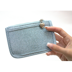 Peňaženka Trblietavá modrá
