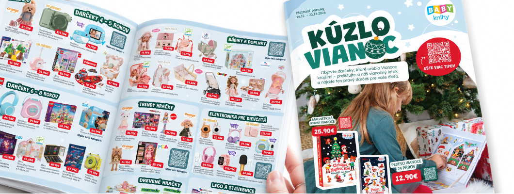 Vianoce sú za dverami: Inšpirujte sa darčekmi z nášho vianočného letáka
