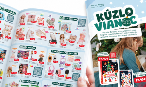 Vianoce sú za dverami: Inšpirujte sa darčekmi z nášho vianočného letáka
