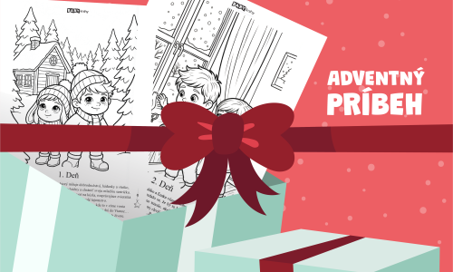 Adventné omaľovánky s príbehom: Každý deň nový diel kúzelného dobrodružstva