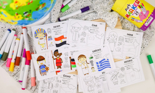 Stiahnite si: Náučné kartičky - spoznaj krajiny