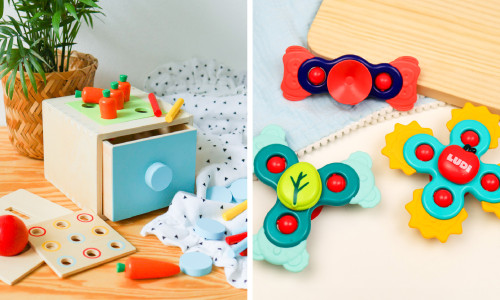 3 hračky, ktoré zabavia 8 mesačné dieťa