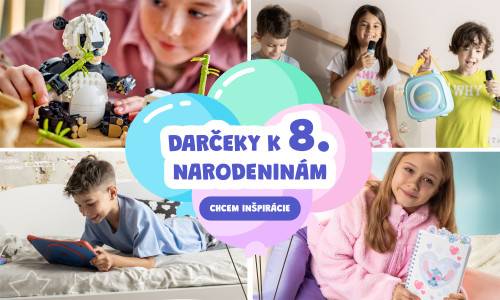8. narodeniny plné dobrodružstiev: Darčeky, ktoré rozžiaria oči vašich školákov