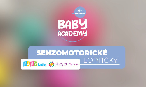 BABY ACADEMY - Senzomotorické loptičky