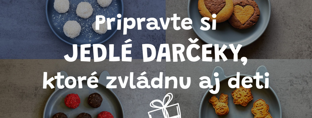 Jedlé darčeky z kuchyne, ktoré zvládnu aj deti