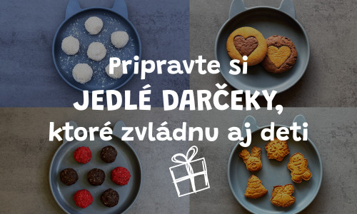 Jedlé darčeky z kuchyne, ktoré zvládnu aj deti
