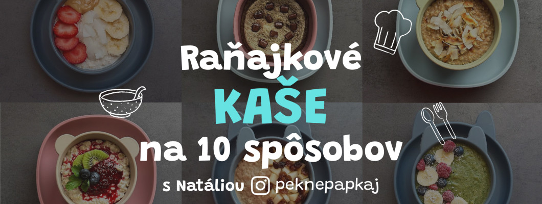 RECEPTY: Raňajkové kaše na 10 spôsobov @peknepapkaj