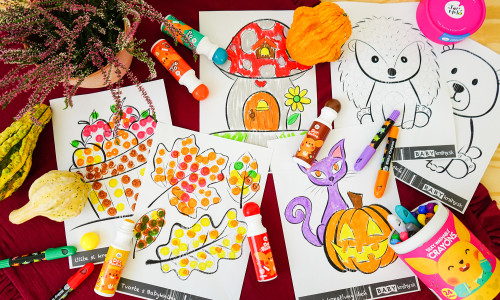 Stiahnite si: Jesenné omaľovánky