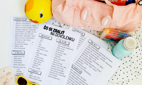 Stiahnite si: Čo si zbaliť na dovolenku