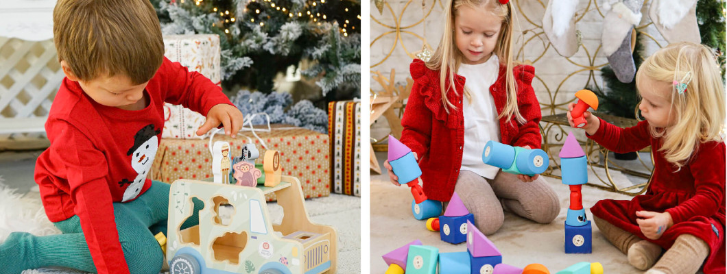 Tipy na najkrajšie vianočné darčeky pre deti do 3 rokov