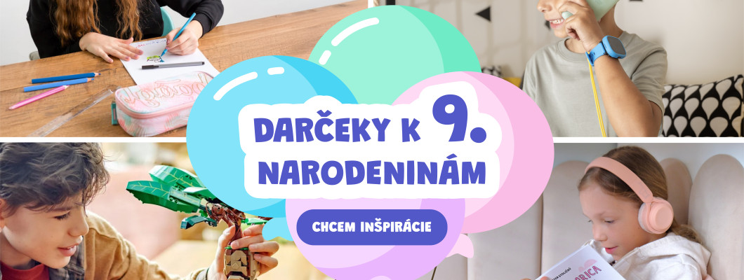 Čo darovať k 9. narodeninám? Nápady s dávkou fantázie a zábavy