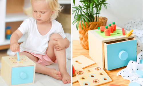 Montessori tipy na hračky, ktoré rozvíjajú koordináciu oka a ruky