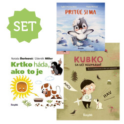 Príbehové knihy - set pre deti od 1 roka - II.