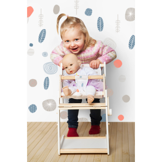 Detská stolička pre bábiky Malá bodka