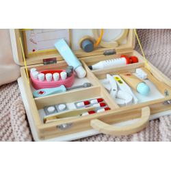 Doktorský a zubársky kufrík pre deti 2v1