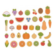 Ovocie a zelenina - 35 ks magnetiek