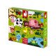 Dotykové puzzle Zvieratká na farme