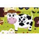 Dotykové puzzle Zvieratká na farme