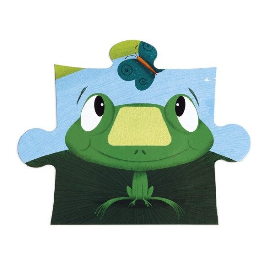 Dotykové puzzle Zvieratká na farme