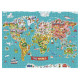 Puzzle Mapa sveta 500ks