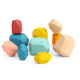 Farebné balančné kamene 18 ks Tooky Toy