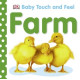 Obľúbené detské dotykové leporelo Farm predstaví batoľatám život na farme.