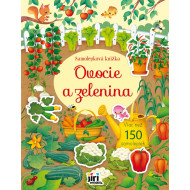 Ovocie a zelenina Samolepková knižka