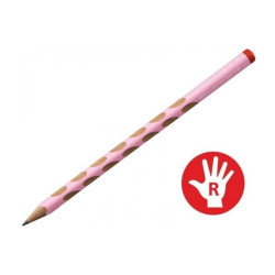 Ceruzka grafitová Ružová pastel pre pravákov