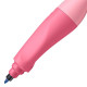 Ergonomické pero guľôčkové Ružové Pastel pre pravákov